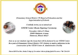 STEM Center BEAM Signing